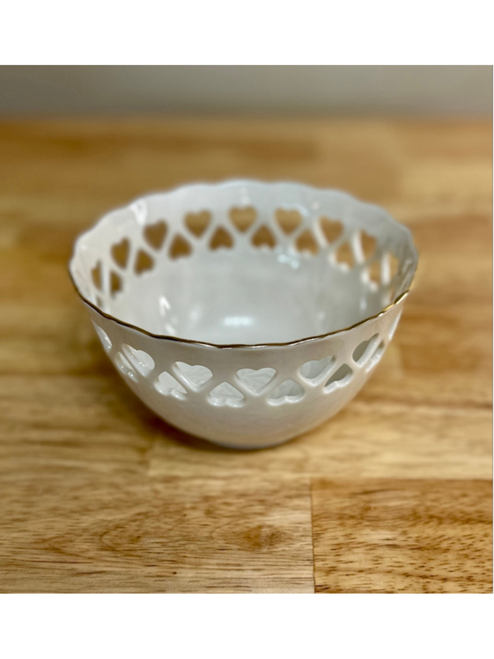Lenox Heart Collection Candy Bowl - Picture 2 of 3